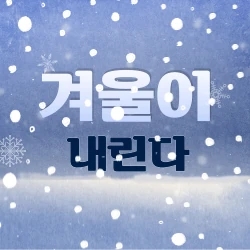 겨울이 내린다
